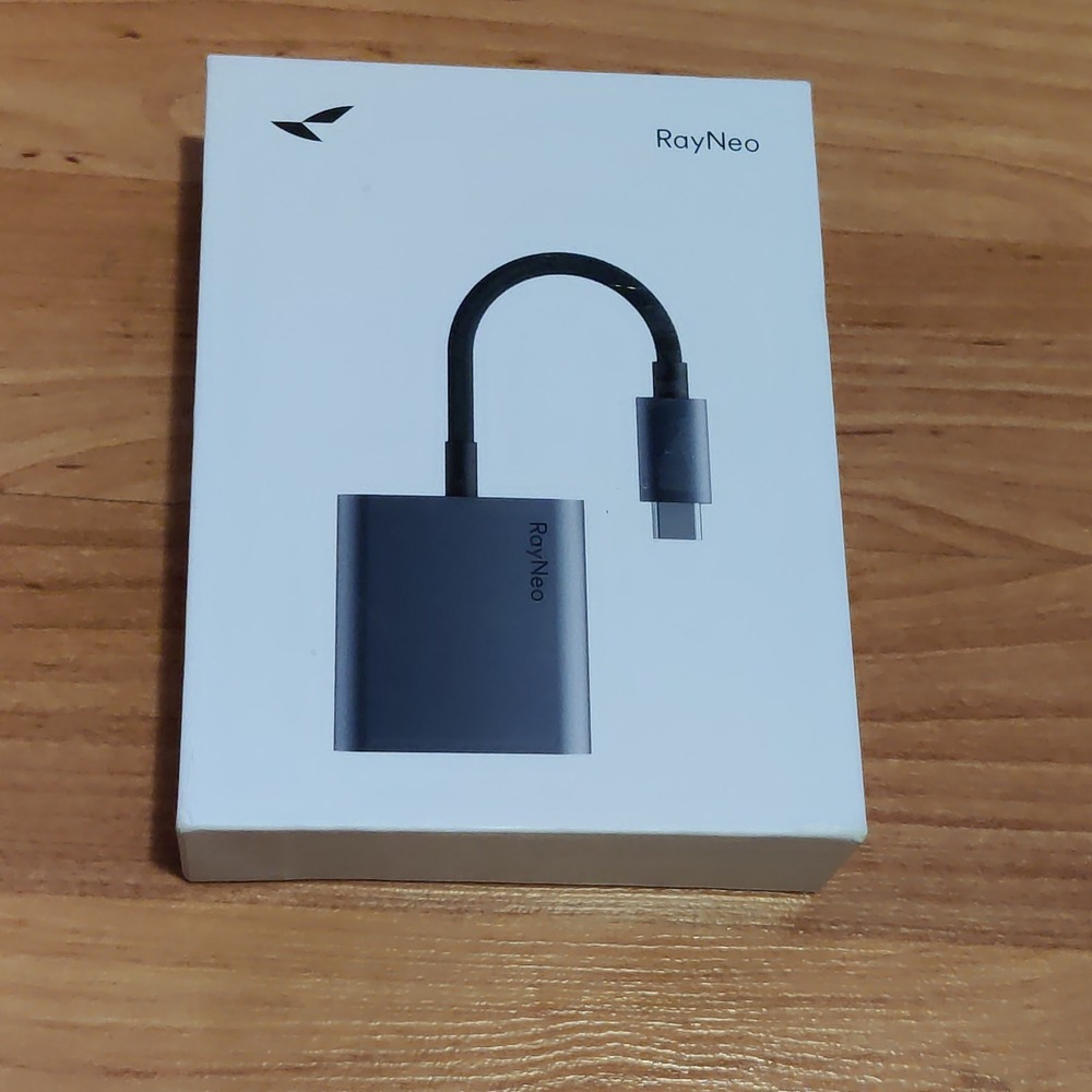 RayNeo USB-C to Glasses and Charging Adapter Model: SRAC-CHA01OS